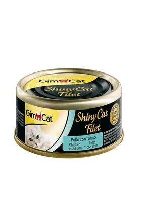 Shinycat Tavuklu Tuna Balıklı Konserve Kedi Maması 70 Gr