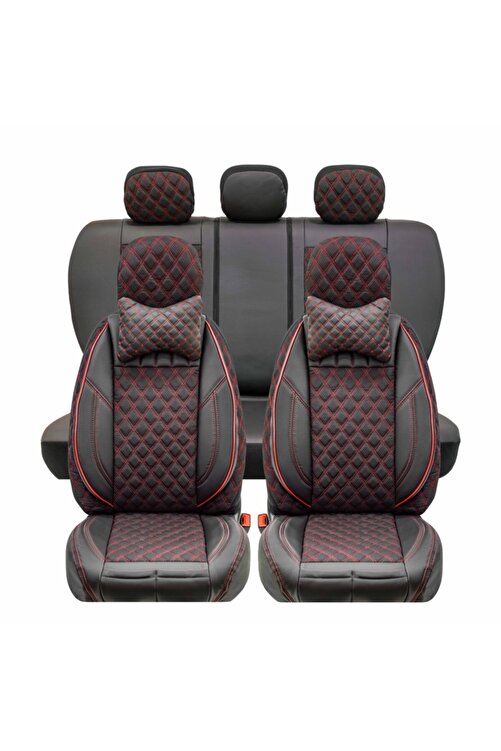 Edtuning Volkswagen Amarok Lux Oto Koltuk Kilifi Ortopedik Set Baklava Fiyati Yorumlari Trendyol