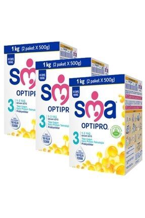 Optipro Probiyotik 3 1- 3 Yaş Devam Sütü 1000 Gr X 3 Adet