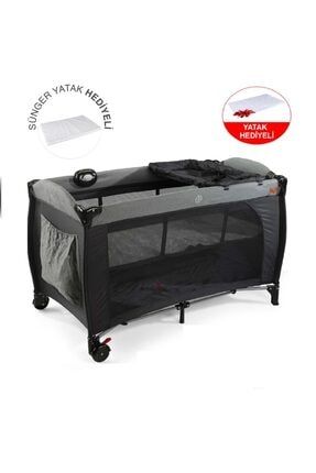 Baby2go Gri Sleepy Oyun Parki Park Yatak 60 X 120 Cm 2051 Fiyati Yorumlari Trendyol