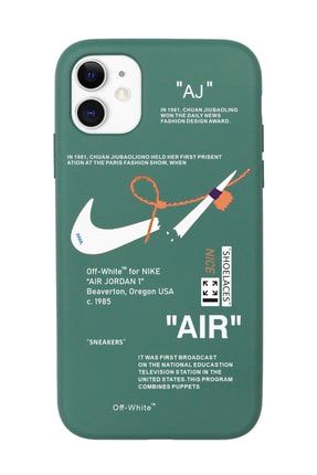 Iphone 11 Uyumlu Nike Air Desenli Premium Lansman Kılıf