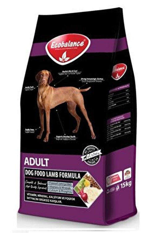 Ecobalance Kuzu Etli Ve Pirincli Tam Ve Dengeli Yetiskin Kopek Mamasi 15 Kg Fiyati Yorumlari Trendyol