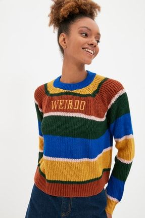 Weirdo rainbow sweater clearance