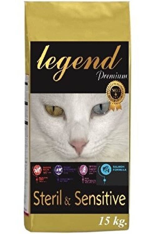 Legend Gold Sterilised Dusuk Tahilli Somonlu Kisirlastirilmis Kedi Mamasi 15 Kg Somon Balikli Fiyati Yorumlari Trendyol