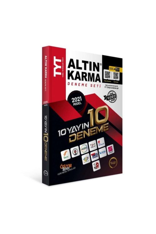 Altin Karma 2021 Tyt Ayt 10 Farkli Yayin 10 Deneme Seti Kitabi Fiyati Trendyol