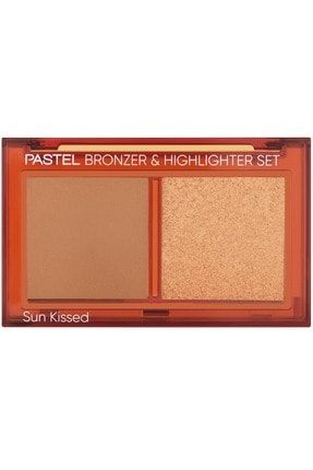 Bronzer & Highlighter Set Sun Kissed 02 Tan Bronze & Heat Glow