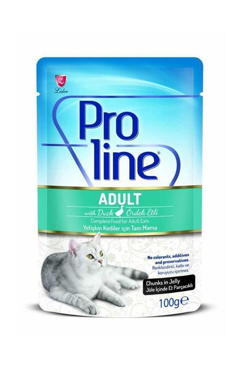 Pro Line Ordekli Pouch Yetiskin Kedi Konservesi 100 Gr Fiyati Yorumlari Trendyol