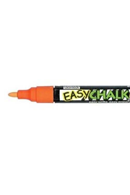 Marvy Fosforlu Turuncu Easy Chalk Marker Sıvı Tebeşir Kalemi 1
