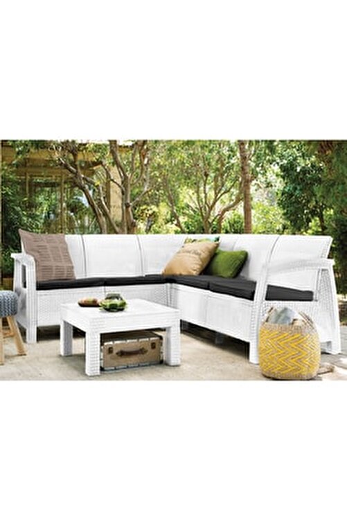 rainbow corfu kose 5 kisilik sehpa plastik enjeksiyon rattan oturma grubu beyaz fiyati yorumlari trendyol rainbow corfu kose 5 kisilik sehpa plastik enjeksiyon rattan oturma grubu beyaz fiyati yorumlari trendyol