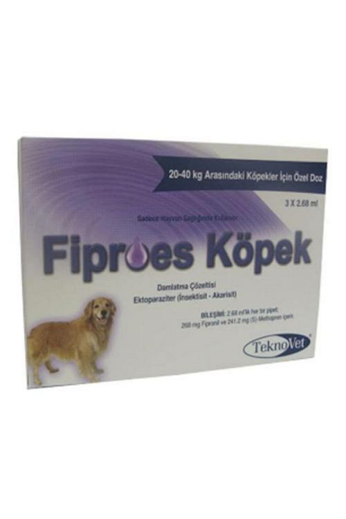 Fiproes Kopek Damlasi 20 40 Kg 1 Kutu 3 Pipet Skt 2023 Fiyati Yorumlari Trendyol