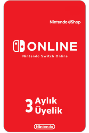 Switch Online Üyelik (3 Aylık - US)