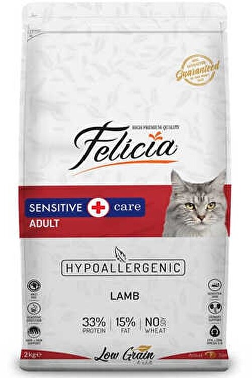 Felicia Dusuk Tahilli Hipoalerjenik Kuzu Etli Yetiskin Kedi Mamasi 2 Kg Fiyati Yorumlari Trendyol