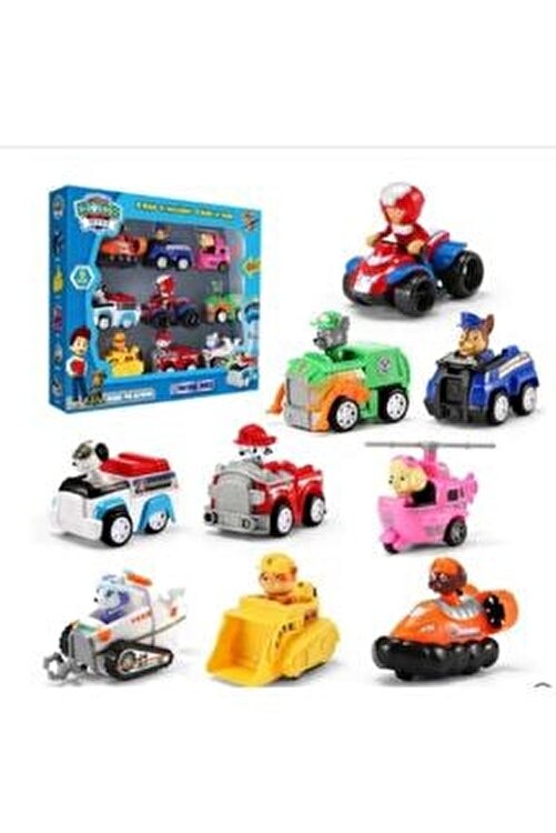 Paw Patrol Dogs Patrol Egitici Kopekler 9 Lu Figur Araclari Fiyati Yorumlari Trendyol