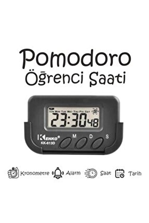 Kenko Pomodoro Ogrenci Saati Kronometreli Ders Calisma Saati Fiyati Yorumlari Trendyol