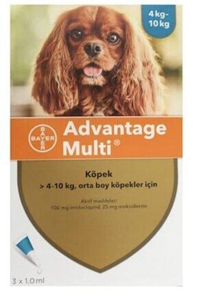Bayer Advantage Multi Orta Boy 4 10 Kg Kopekler Icin 1 0 Ml X 3 Pipet Fiyati Yorumlari Trendyol