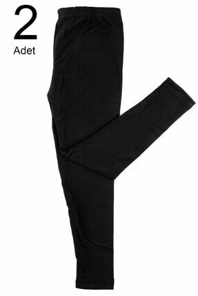 Çocuk Siyah Uzun 2'li Paket Viskon Şardonlu Alt Içlik Termal Giyim & Içlik