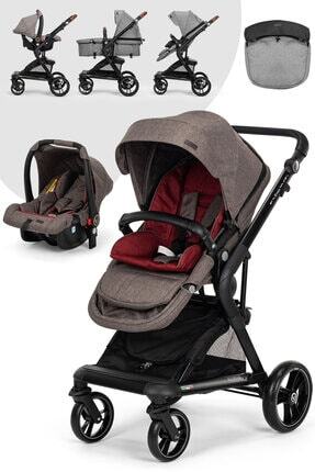 Elele Allroad 2 Travel Sistem Bebek Arabasi Gri Bordo Fiyati Yorumlari Trendyol