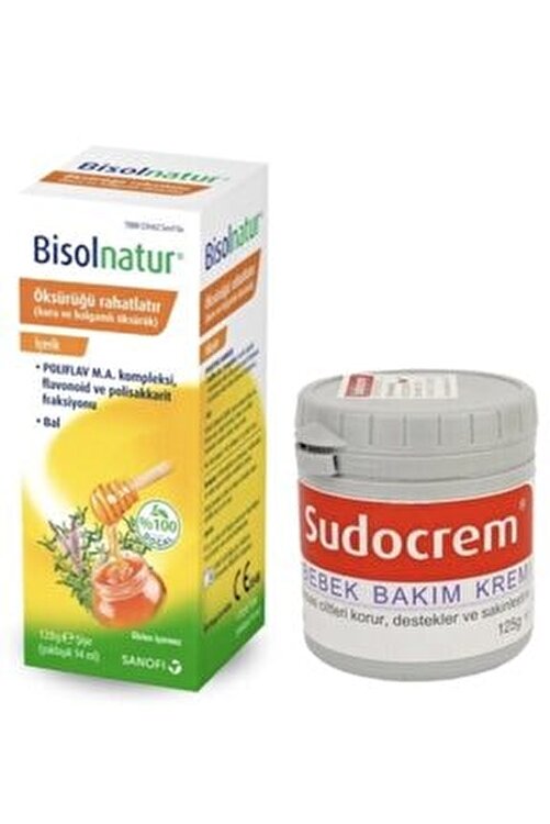 Sanofi Bisolnatur Oksuruk Surubu 128 Gr Sudokrem Bebek Bakim Kremi 125 Gr Fiyati Yorumlari Trendyol