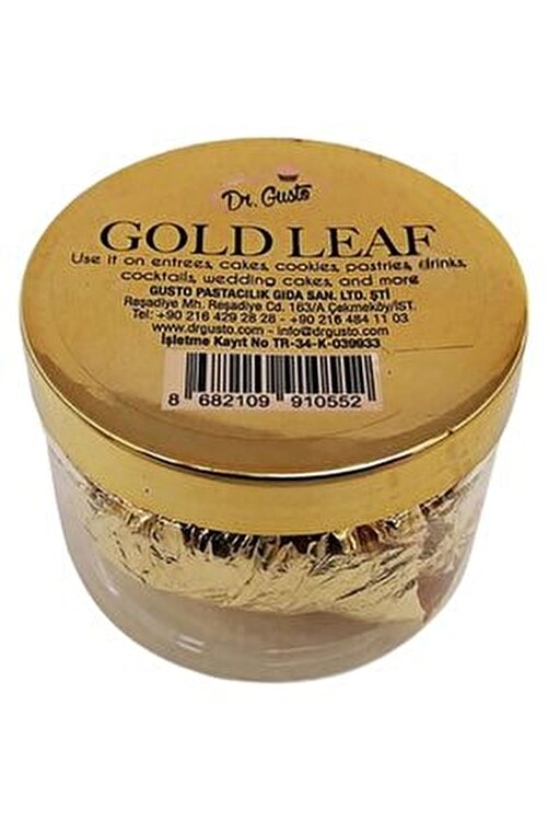 zarafet içinde altın varak çikolata