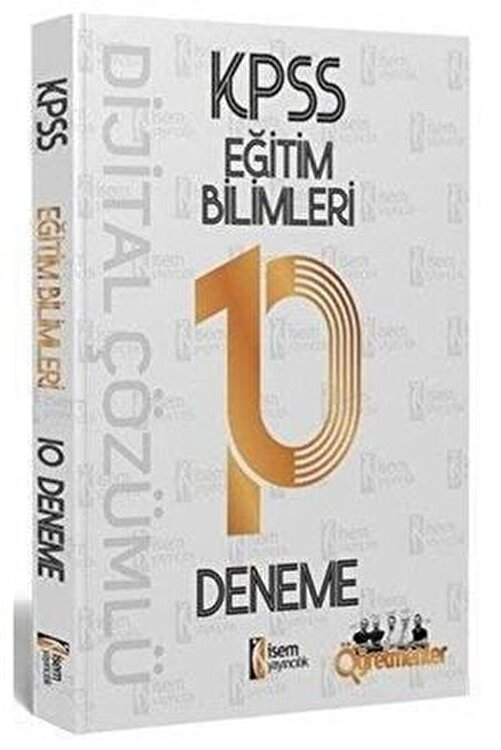isem yayinlari 2021 kpss egitim bilimleri dijital cozumlu 10 deneme fiyati yorumlari trendyol