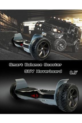 CityMate Smart Balance Elektrikli Kaykay Hummer Off Road Hoverboard 8.5 Inch Kal n Teker Bluetooth Siyah Fiyat Yorumlar Trendyol