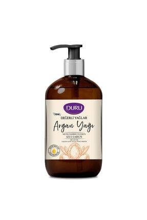Değerli Yağlar Nemlendiricili Argan Yağı Sıvı Sabun 500 ml