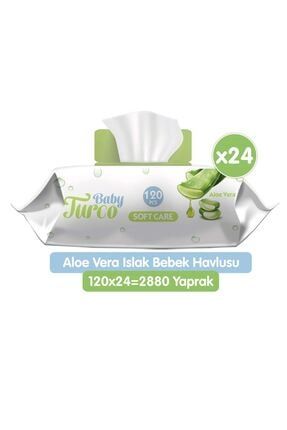 Softcare Aloe Vera Islak Bebek Havlusu 24x120 Adet