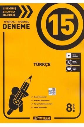 8. Sınıf Lgs Türkçe 15 Li Deneme Yni