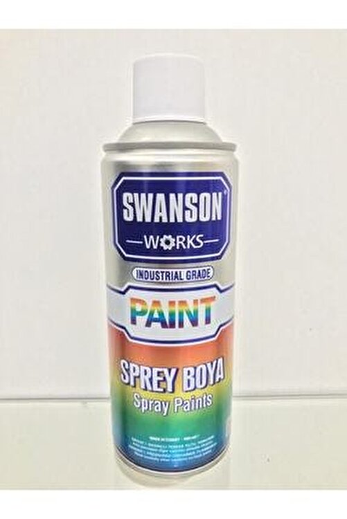 SWANSON WORKS Beyaz Sprey Boya 400 ml 1