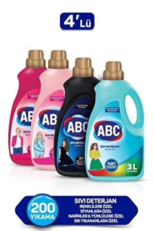 Abc Sivi Deterjan Seti Fiyati Yorumlari Trendyol