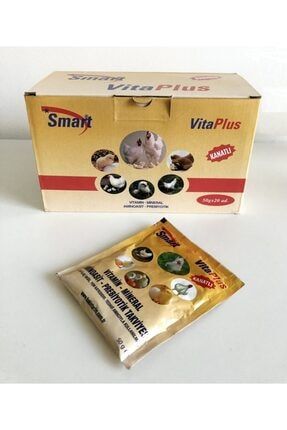 Smart Vitaplus 50 Gr Kanatlılar Için Vitamin & Mineral & Aminoasit & Prebiyotik