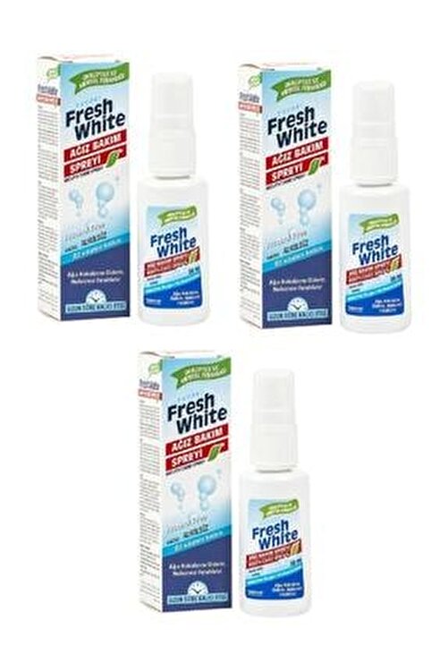 Fresh White Agiz Kokusu Giderici Onleyici Sprey 3 Adet Fiyati Yorumlari Trendyol
