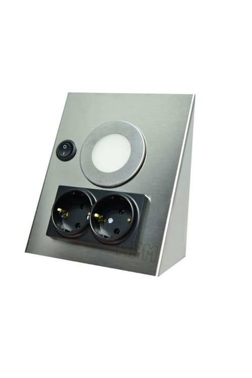 Gunsan Paslanmaz Inox Tezgah Dolap Alti Led Mutfak Aydinlatma Ikili Priz 1w Led Beyaz Isik 6400k Fiyati Yorumlari Trendyol