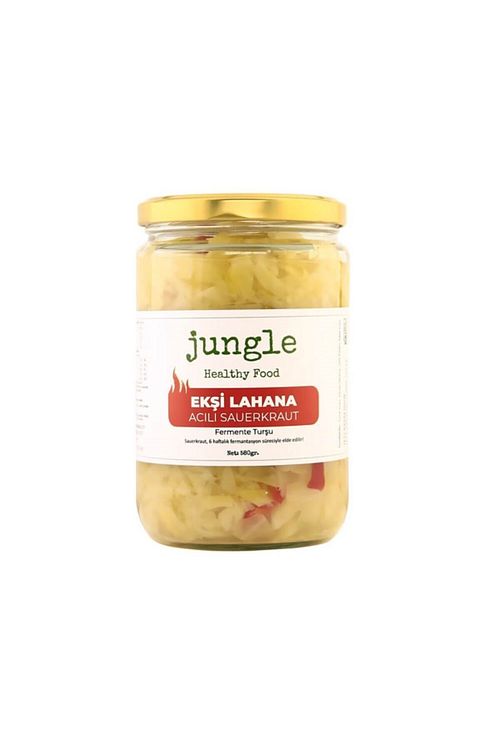 Jungle Acili Sauerkraut Eksi Lahana 500 Gr Fiyati Yorumlari Trendyol