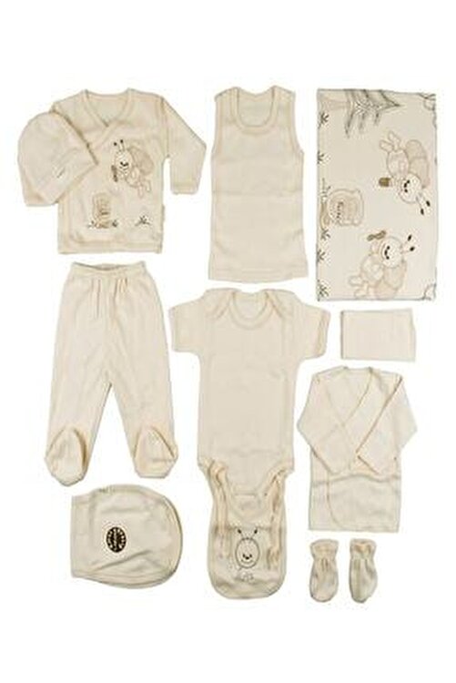 Ipeksi Organik 11 Parca Bebek Hastane Cikisi Erkek Kiz Fiyati Yorumlari Trendyol