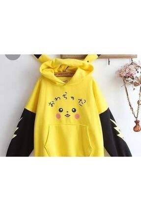 Pikachu hot sale hoodie black