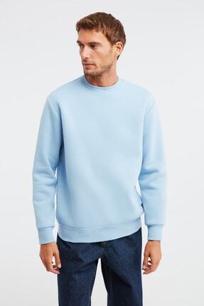 Grimelange Travis Erkek Mavi Duz Renk Bisiklet Yaka Comfort Sweatshirt Fiyati Yorumlari Trendyol Grimelange Travis Erkek Mavi Duz Renk Bisiklet Yaka Comfort Sweatshirt Fiyati Yorumlari Trendyol
