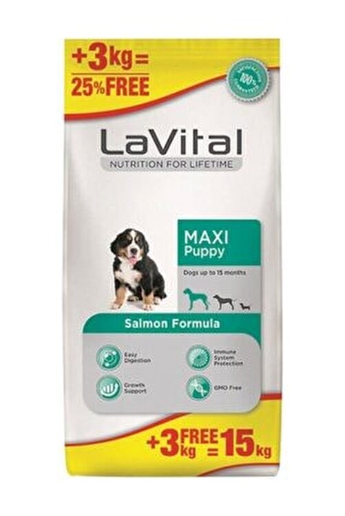 La Vital Lavital Buyuk Irk Somonlu Yavru Kopek Mamasi 12 3 Kg Fiyati Yorumlari Trendyol