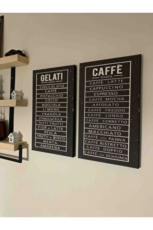 kanvassepeti caffe gelati ikea mutfak tablosu orjinal tasarim fiyati yorumlari trendyol