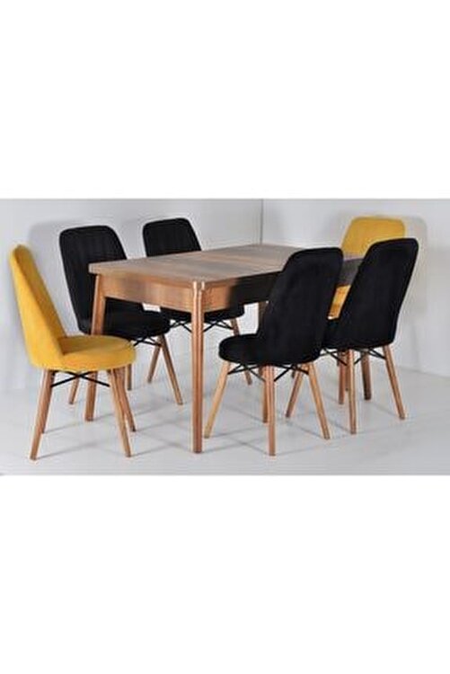 kaktus avm masa sandalye takimi 6 kisilik yemek masasi salon masasi masa takimi ahsap masa fiyati yorumlari trendyol