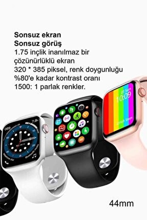 Black Dice Iphone Ve Android Uyumlu Watch 6 Plus Son Nesil Siyah Yan Dugme Ileri Geri Ve Yakinlastirma Aktif Fiyati Yorumlari Trendyol