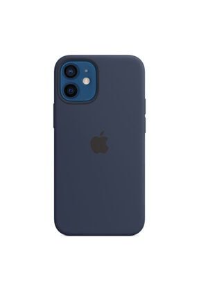 Iphone 12 Mini Silikon Kılıf Magsafe Derin Koyu Lacivert - Mhku3zm/a