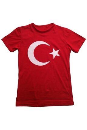 Çocuk Türkiye Tişört Ay Yıldız Baskılı Tişört