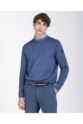 Men's Knıtted Roundneck C.w. Wool