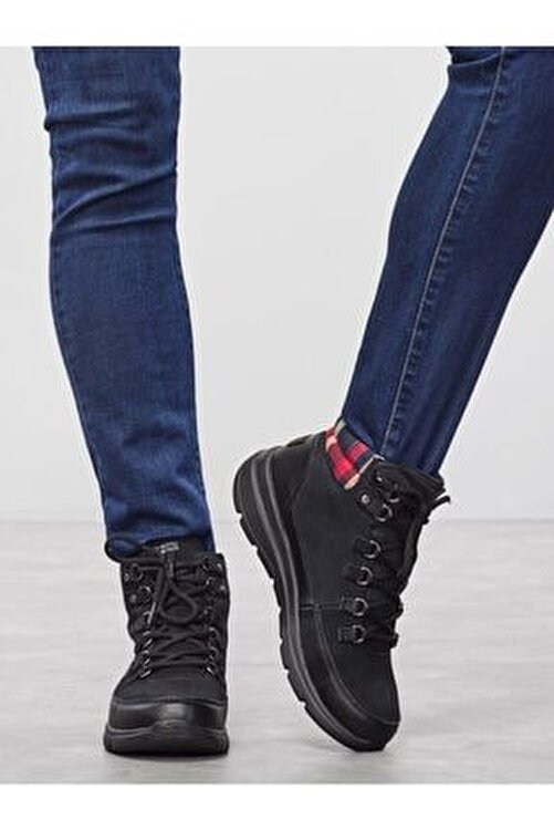 Skechers Glacial Ultra Kadın Siyah Spor 