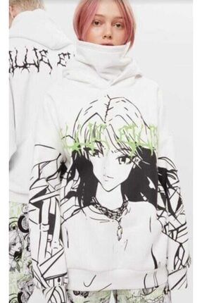 Billie eilish store baskılı sweatshirt