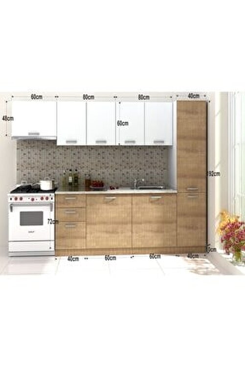 kenyap sumela mutfak dolabi 260 cm kiler dahil fiyati yorumlari trendyol