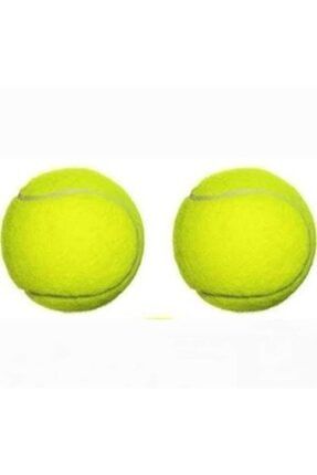 2 Adet Sarı Tenis Topu Antrenman Tenis Topu