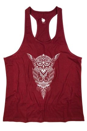 Owl Fitness Gym Tank Top Sporcu Atleti