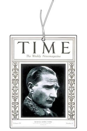 Time Dergisi Kapağı Atatürk Tasarımlı Oto Kokusu Ve Aksesuarı 266651332